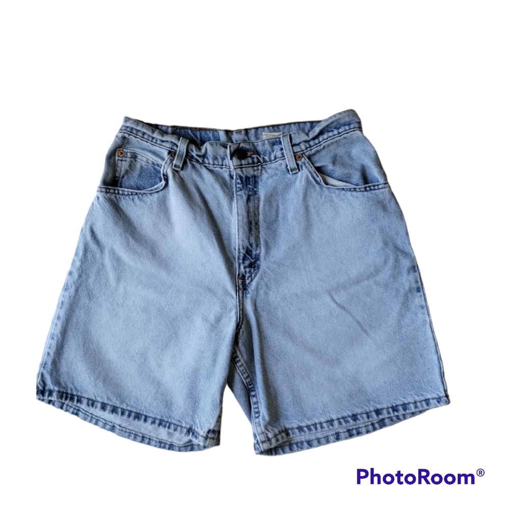 Levi's 951 Relaxed Fit Orange Tab Jean Shorts